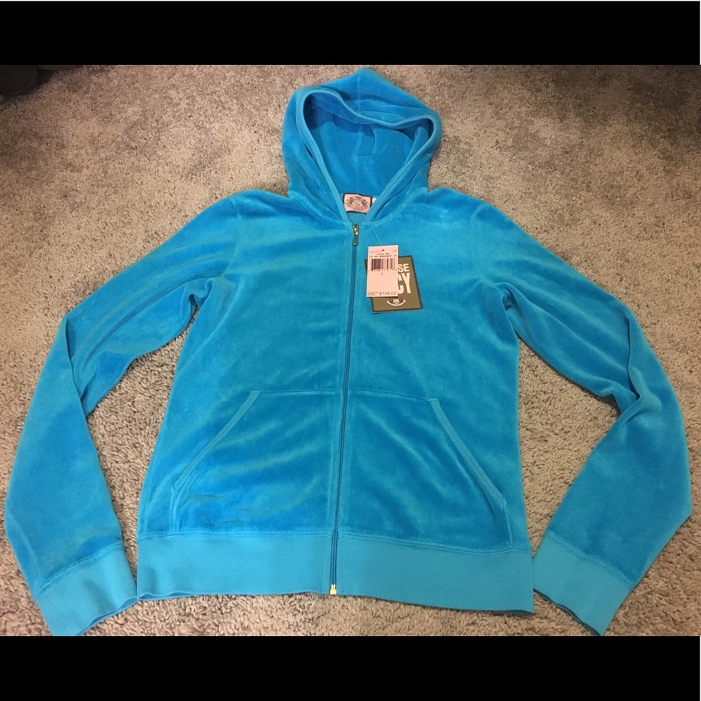 Juicy Couture eclectic blue jacket